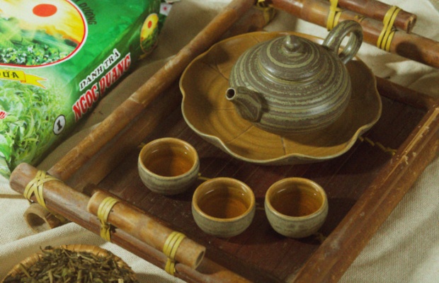 Tr&agrave; s&acirc;m dứa hoa l&agrave;i Đ&agrave; Nẵng mang hương thơm dịu nhẹ, gi&uacute;p thư gi&atilde;n tinh thần