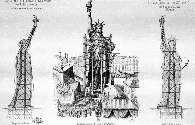 H&igrave;nh vẽ tượng Nữ thần Tự do