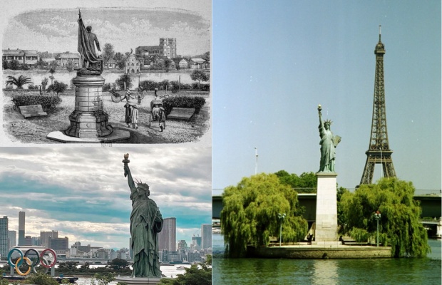 C&aacute;c phi&ecirc;n bản kh&aacute;c nhau của tượng Nữ thần Tự do tr&ecirc;n thế giới

