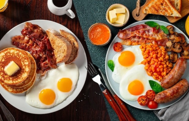 Bữa s&aacute;ng đặc trưng trong văn h&oacute;a ẩm thực nước Mỹ