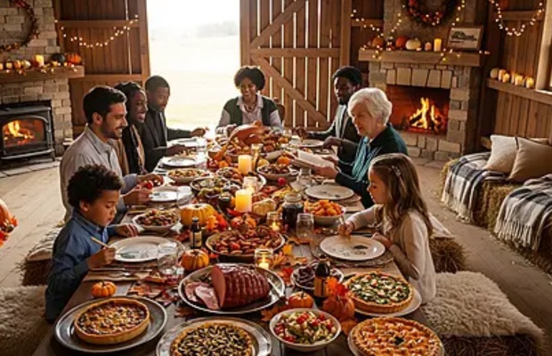 Bữa tối trong tập qu&aacute;n ăn uống của người Mỹ