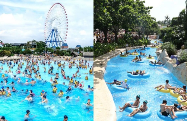 Khu c&ocirc;ng vi&ecirc;n nước s&ocirc;i động trong c&ocirc;ng vi&ecirc;n 