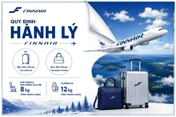 Những điều cần biết quy định hành lý Finnair
