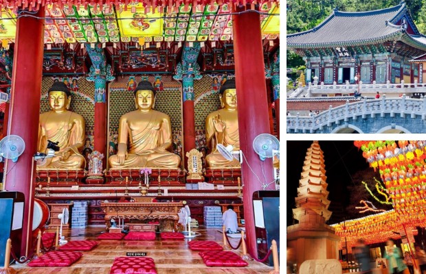  Ch&iacute;nh điện Daeungjeon tr&aacute;ng lệ tại ch&ugrave;a Jogyesa Seoul