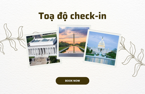 Những tọa độ check-in gần đ&agrave;i tưởng niệm Washington