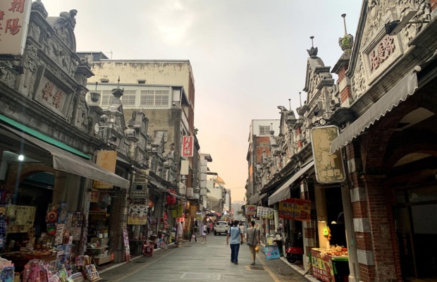 Kiến tr&uacute;c Baroque tại phố cổ Daxi 