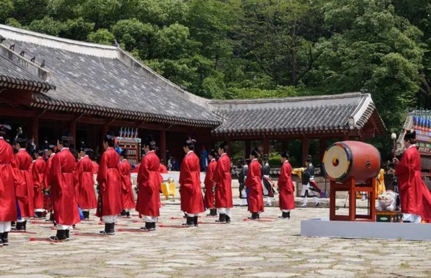 Khu vực Jaegung tại đền Jongmyo