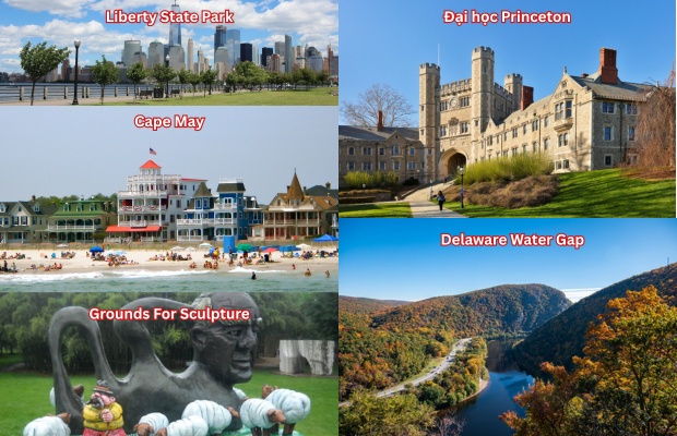 Top địa điểm du lịch New Jersey &ldquo;đ&aacute;ng tiền&rdquo;