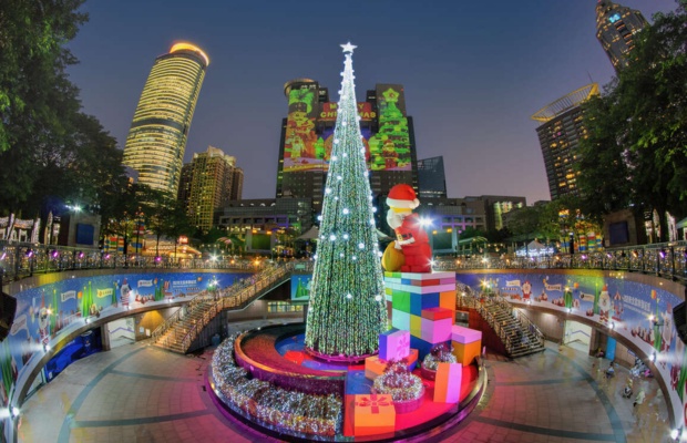 Christmasland rực rỡ tại Banqiao Station Square