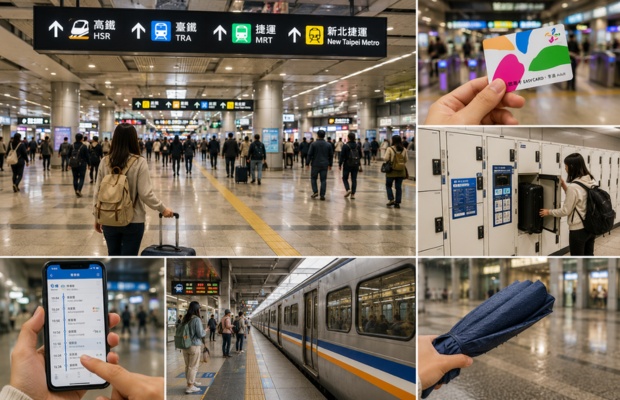 Kinh nghiệm di chuyển tại Banqiao Station