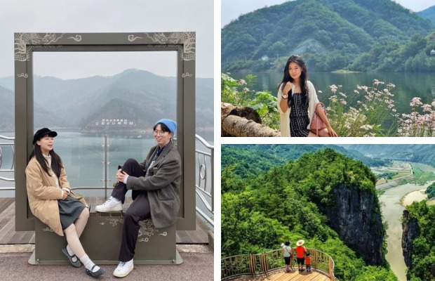 Du kh&aacute;ch tận hưởng chuyến du lịch tại Gangwon Do H&agrave;n Quốc