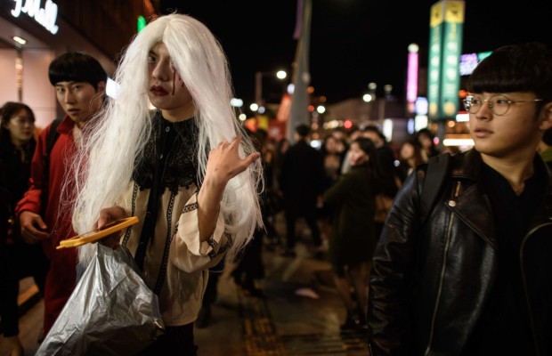 Lễ hội Halloween Itaewon H&agrave;n Quốc