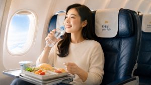 Kinh nghiệm ăn uống khi đi máy bay: Nên và không nên ăn gì?