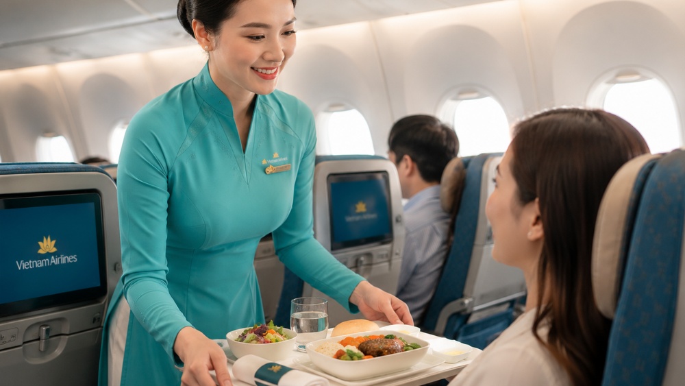  Kinh nghiệm lần đầu đi m&aacute;y bay Vietnam Airlines