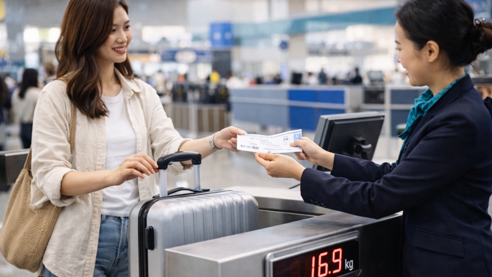 Kinh nghiệm cho người đi m&aacute;y bay lần đầu l&agrave;m thủ tục tại quầy&nbsp;