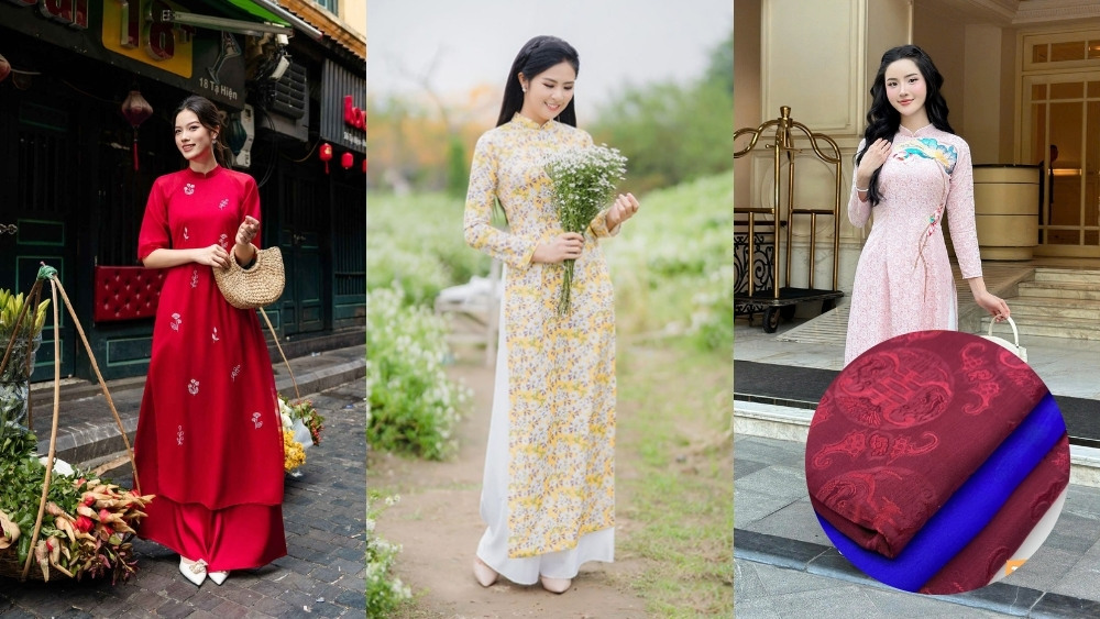 &Aacute;o d&agrave;i lụa Việt Nam 