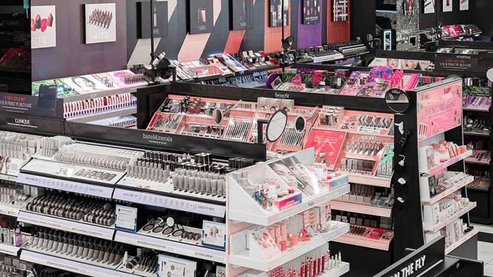 Gian h&agrave;ng mỹ phẩm cao cấp tại Sephora Mỹ