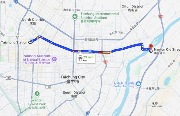 Vị tr&iacute; phố cổ Nantun kh&aacute; thuận tiện để gh&eacute; trong ng&agrave;y. 