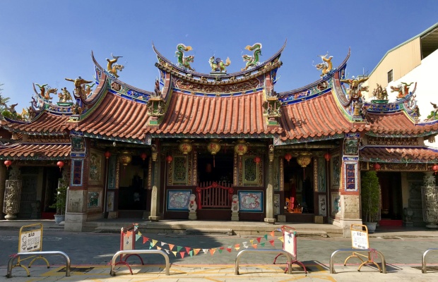 Đền Wanhe l&agrave; biểu tượng t&acirc;m linh l&acirc;u đời của khu phố cổ Nantun. 
