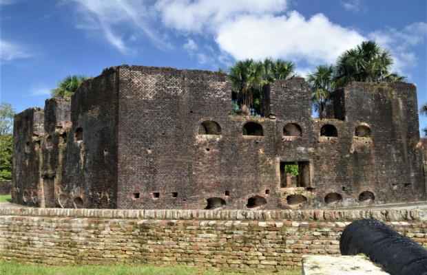 Fort Zeelandia thời kỳ người H&agrave; Lan x&acirc;y dựng tại Đ&agrave;i Loan thế kỷ 17 