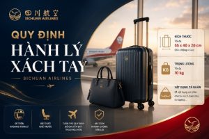 Quy định hành lý Sichuan Airlines: Hướng dẫn chi tiết mới nhất