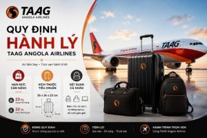 Quy định hành lý TAAG Angola Airlines đầy đủ nhất