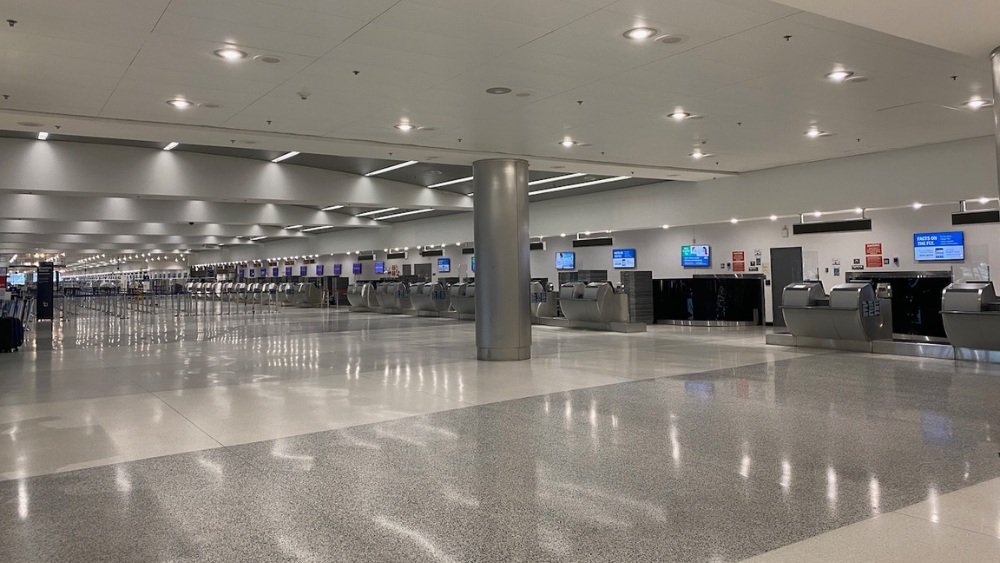 Sảnh chờ quốc tế tại s&acirc;n bay Miami 