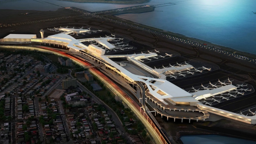 Nh&agrave; ga mới tại s&acirc;n bay LaGuardia