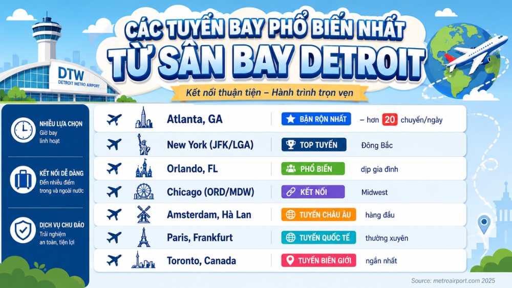 Tổng hợp h&atilde;ng h&agrave;ng kh&ocirc;ng v&agrave; tuyến bay tại s&acirc;n bay quốc tế