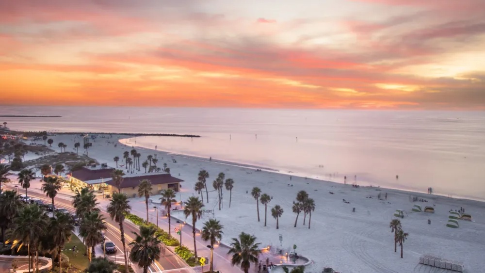 B&atilde;i biển Clearwater Beach