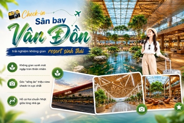Giới thiệu c&aacute;c g&oacute;c check-in sống ảo triệu view v&agrave; hồ c&aacute; Koi