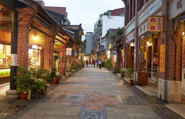 Kiến tr&uacute;c cổ tại Shenkeng Old Street