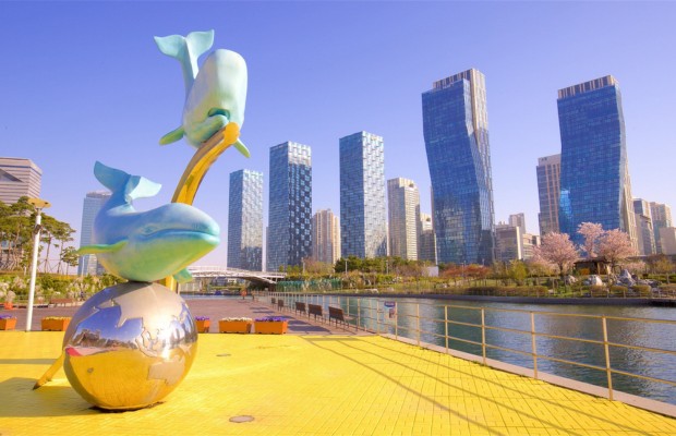 C&ocirc;ng vi&ecirc;n Central Park Songdo