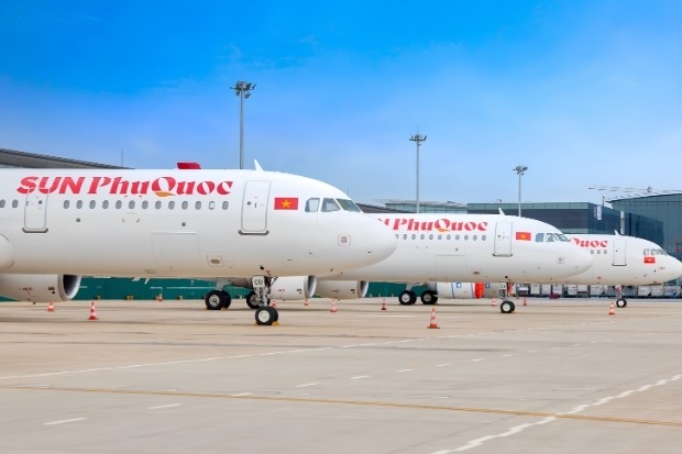 Sun PhuQuoc Airways khai th&aacute;c nhiều đường bay nội địa bằng đội t&agrave;u bay hiện đại mới 