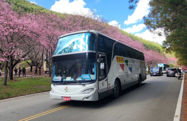 Tuyến đường di chuyển đến trang trại Wuling Đ&agrave;i Trung.