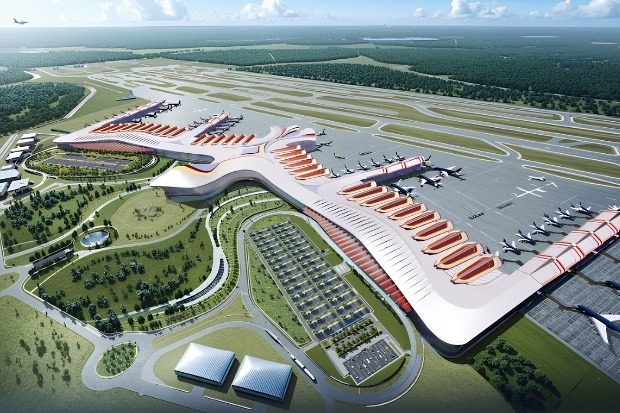Phối cảnh quy hoạch n&acirc;ng cấp nhiều hạng mục của s&acirc;n bay Ph&uacute; Quốc trước thềm APEC 2027