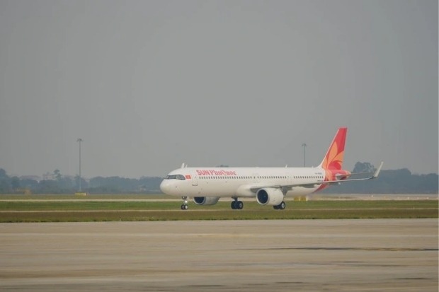 Sun PhuQuoc Airways nhận th&ecirc;m t&agrave;u bay mới Airbus A321 hiện đại phục vụ h&agrave;nh kh&aacute;ch đi du lịch Ph&uacute; Quốc