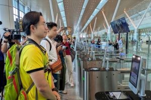 Nhà ga T3 Tân Sơn Nhất chính thức triển khai check-in bằng nhận diện khuôn mặt qua VNeID