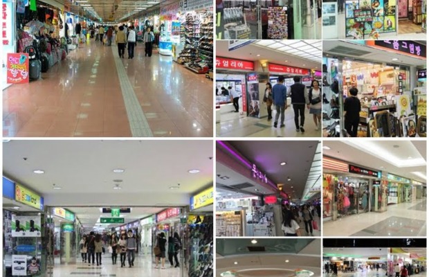 Mua sắm quần &aacute;o thời trang tại khu trung t&acirc;m thương mại ngầm Daegu