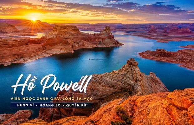 Khám phá hồ Powell- Điểm đến trong mơ của bạn có gì thú vị?