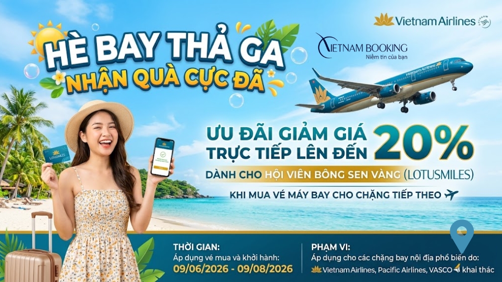 Ưu đ&atilde;i chuyến bay Nội địa