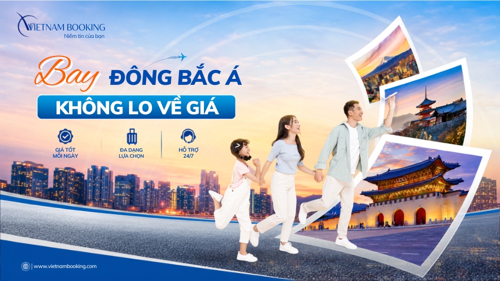 Ưu đ&atilde;i bay Đ&ocirc;ng Bắc &Aacute;