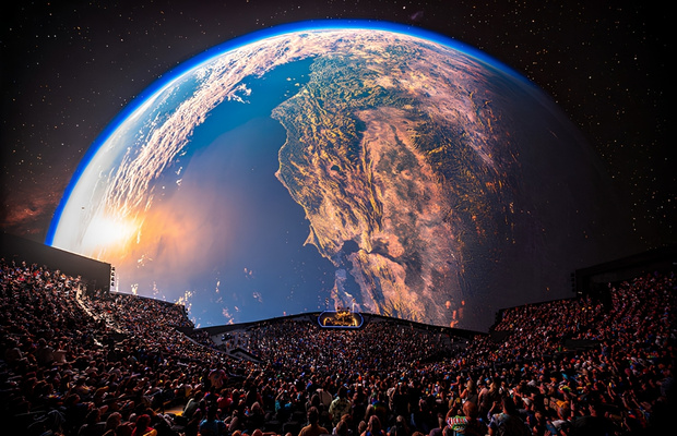 Kh&ocirc;ng kh&iacute; b&ugrave;ng nổ b&ecirc;n trong Las Vegas Sphere