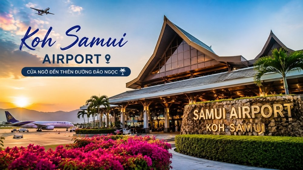 Sân bay Koh Samui: Vị trí và cách di chuyển về trung tâm