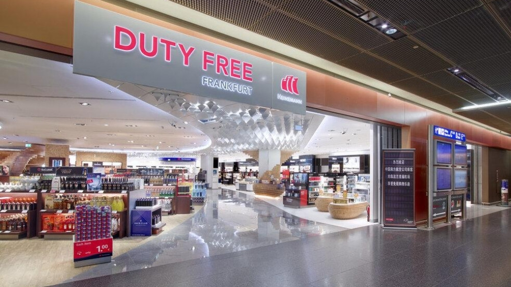 Mua sắm miễn thuế tại s&acirc;n bay Frankfurt
