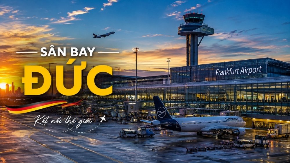 Tổng hợp thông tin hữu ích về các sân bay ở Đức
