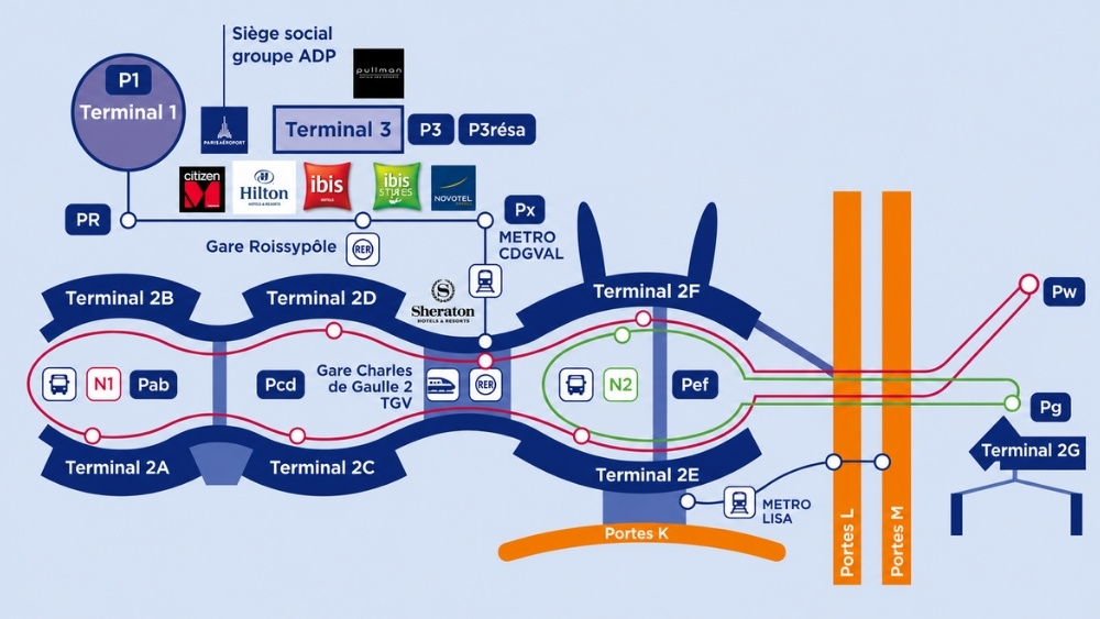 s&acirc;n bay quốc tế paris charles de gaulle 