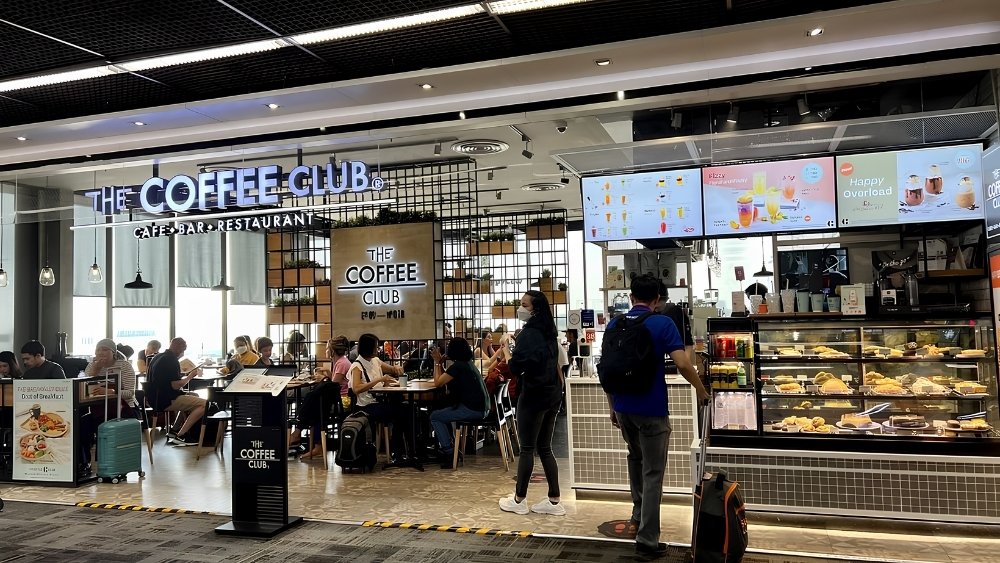The Coffee Club tại s&acirc;n bay 