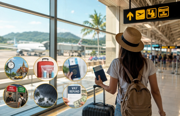 Cẩm nang hữu &iacute;ch khi l&agrave;m thủ tục tại s&acirc;n bay Phuket