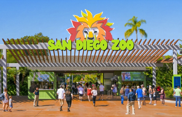 Sở th&uacute; San Diego nằm trong khu&ocirc;n vi&ecirc;n Balboa Park